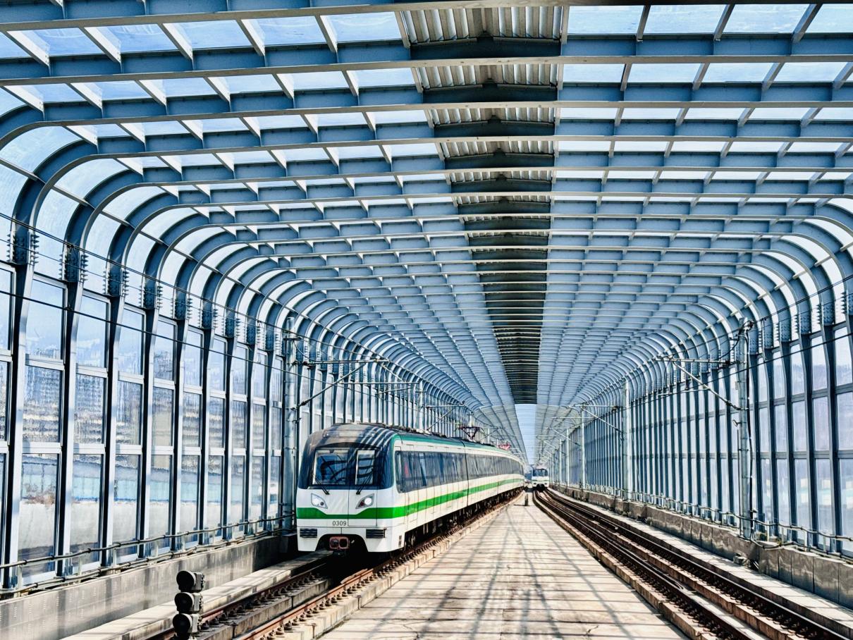 合肥轨道交通3号线。合肥交通运输局供图